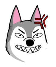 HahahaHusky sticker #13442654
