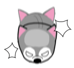 HahahaHusky sticker #13442659