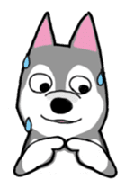 HahahaHusky sticker #13442660