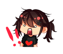 Fangirl's Daily Life sticker #13442737