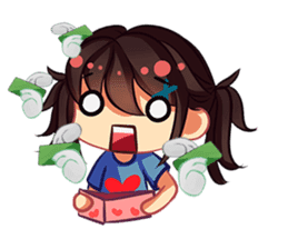 Fangirl's Daily Life sticker #13442739
