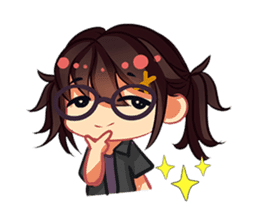 Fangirl's Daily Life sticker #13442755