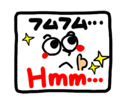 Reaction of the pretty character7. sticker #13442946