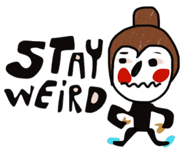 Kukoy in black sticker #13443169