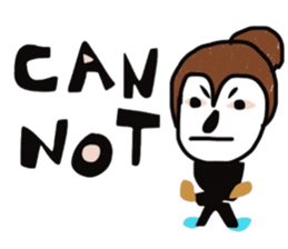 Kukoy in black sticker #13443181