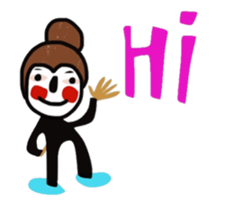 Kukoy in black sticker #13443185