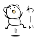 tiny bear sticker #13443912