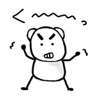 tiny bear sticker #13443916