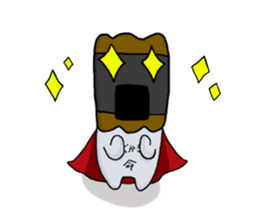 Okaki Man of everyday stamp sticker #13444170