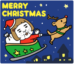 Ugly but charming woman winter version. sticker #13445579