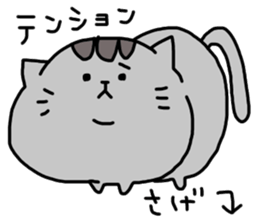 Cat sticker tama3 sticker #13445864