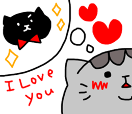 Cat sticker tama3 sticker #13445899