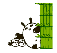 Rice ball panda 'Chap Chap' sticker #13446711
