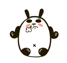 Rice ball panda 'Chap Chap' sticker #13446731