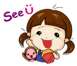 See U Little girl[TH] sticker #13446834
