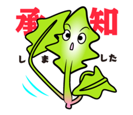 Spinach report & contact & consultation sticker #13446860