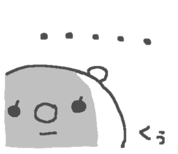 Kuu cute bear stickers! sticker #13447269