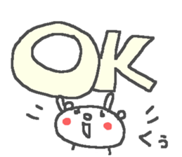 Kuu cute bear stickers! sticker #13447277