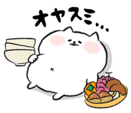 Marshmallow Cat - Mocchiri Neko - 2 sticker #13448173