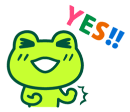 Kerokero frog 7 sticker #13448514