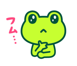 Kerokero frog 7 sticker #13448521