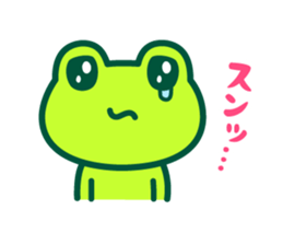 Kerokero frog 7 sticker #13448530