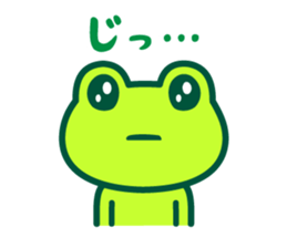 Kerokero frog 7 sticker #13448540
