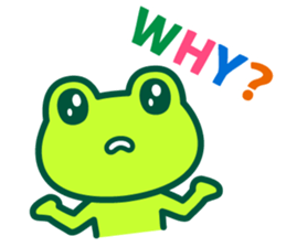 Kerokero frog 7 sticker #13448541