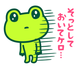 Kerokero frog 7 sticker #13448546