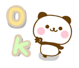 Panda Kota Yokutukau sticker #13449008