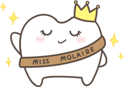 The cutie molar (English ver.) sticker #13450118