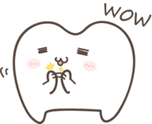The cutie molar (English ver.) sticker #13450144