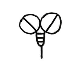 Lnsects 02 sticker #13450510