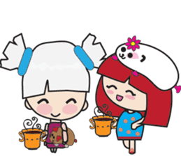 Toshi and Motta sticker #13450991