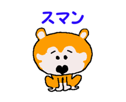 Shiba inu MOMO chan the third as well 37 sticker #13451667