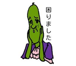 Madam Cucumber sticker #13451670