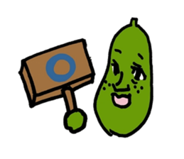 Madam Cucumber sticker #13451676