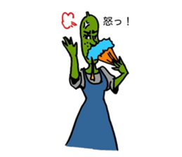 Madam Cucumber sticker #13451683