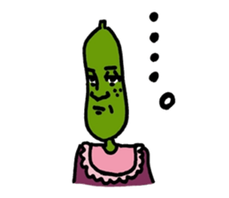 Madam Cucumber sticker #13451690