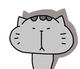 cat sticker tama4 sticker #13451831