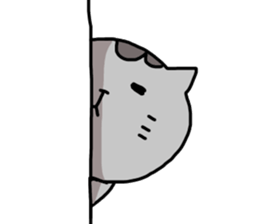 cat sticker tama4 sticker #13451855