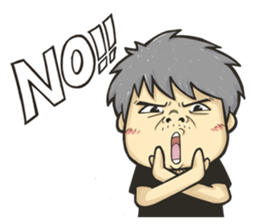 AG & pi-pi Bear sticker #13452566