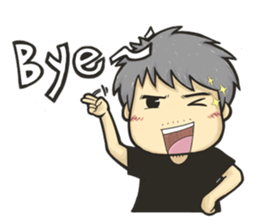 AG & pi-pi Bear sticker #13452578