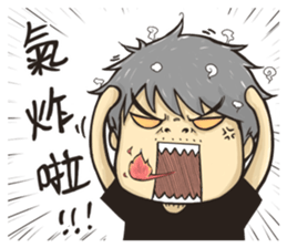 AG & pi-pi Bear sticker #13452580