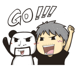 AG & pi-pi Bear sticker #13452595