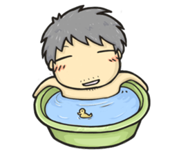 AG & pi-pi Bear sticker #13452597