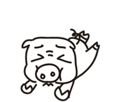 Resentment pig sticker #13452975