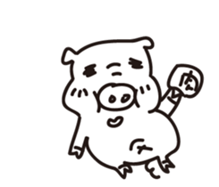 Resentment pig sticker #13452979