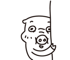 Resentment pig sticker #13452981