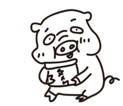 Resentment pig sticker #13452983